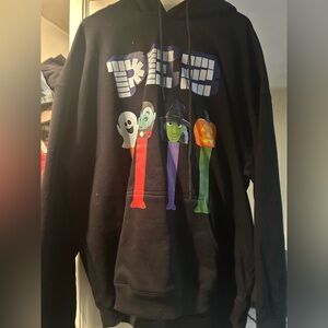 Black Graphic Hoodie